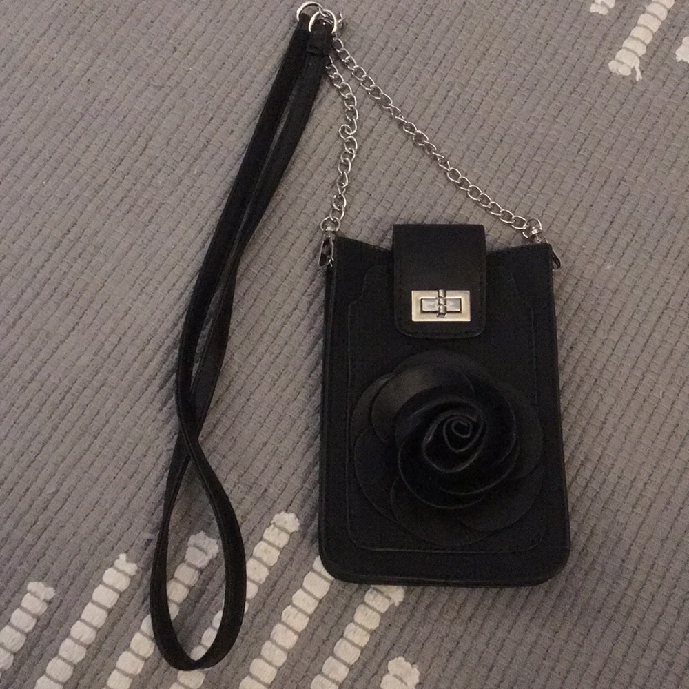 FauxLeather cell phone bag